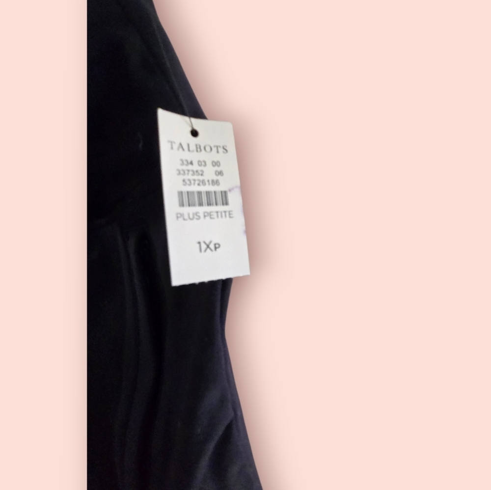 T by Talbots Womens Navy Capri Workout Wear Leggings - Picture 4 of 5